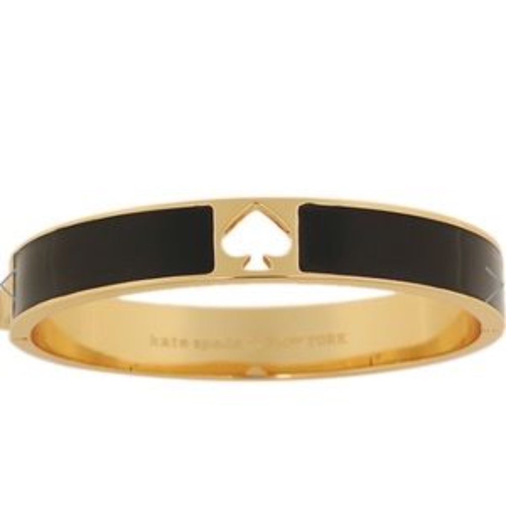 NWT KATE SPADE "Hole Punch Spade" in Black - Picture 2 of 7